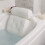 Spa-achtig badkussen, wit 4