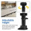 Furniture legs, black 2