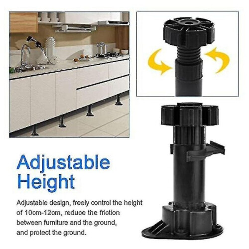 Furniture legs, black 1