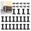 Furniture legs, black 3
