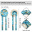 Naisten unimyssy Silkeslen Satin Bonnet 5