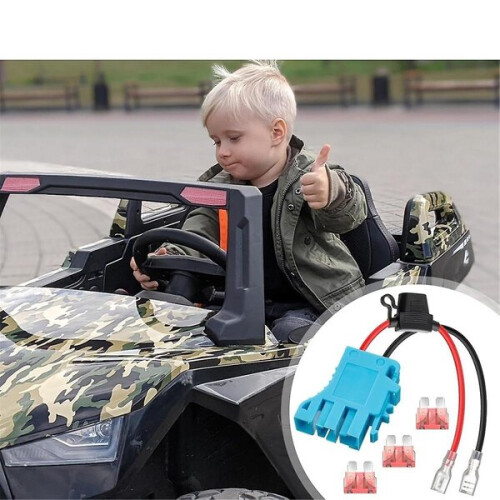 Conector de fio 12 AWG, compatível com Peg-Perego 12V 1
