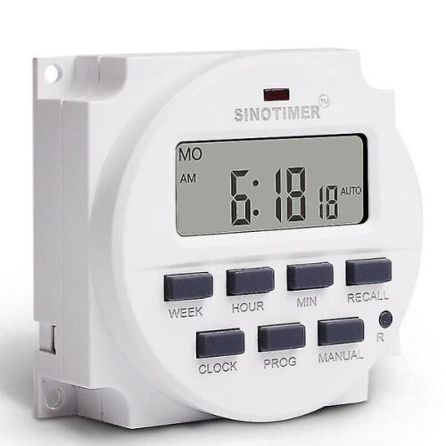 LCD digital timer Sinotimer TM618N, 12V 1