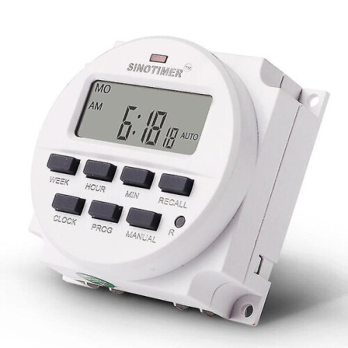 LCD digital timer Sinotimer TM618N, 12V 2