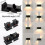 Binnen-/buitenwandlamp met bewegingssensor, 24 W LED-modus 4