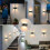 Binnen-/buitenwandlamp met bewegingssensor, 24 W LED-modus 5
