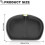 Comfortable wide noseless bicycle saddle with memory foam padding 3