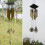 Tuindecoratie: windgong zilver 3
