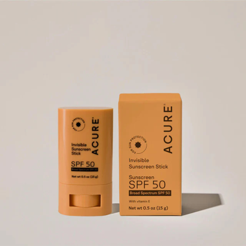 Acure Invisible Sunscreen Stick SPF 50 Broad Spectrum 15g 2