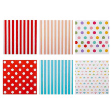 Chic Gift Wrapping Paper for DIY Wrapping Use 6 Sheets