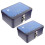 Tinplate Storage Box with Lock for Storage 2Pcs Retro Desktop Jewelry Organizer 1