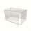 pc. Speelgoedvitrine van transparant acryl. 2