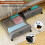 1 pc. plastic under-bed storage with wheels and lid. 2