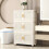 Armoire de rangement pliante multifonctionnelle à roulettes. 5