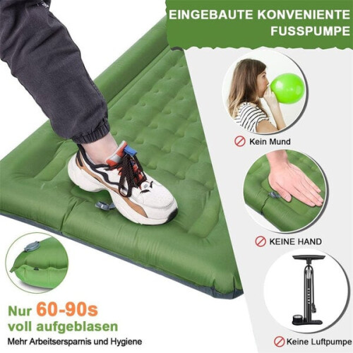 Inflatable 12 cm thick air mattress 2
