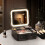 Trousse de voyage cosmétique avec miroir LED 2