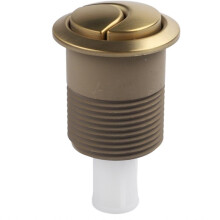 Toiletspoelschakelaar, Spoelventielknop, Stortbakdrukknop voor Skipper 45 Gold Dual Flush-Systeem, Eenvoudige Doe-Het-Zelf-Installatie