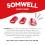 Somwell - Halal Mini Strawberry Pencils 500g 3
