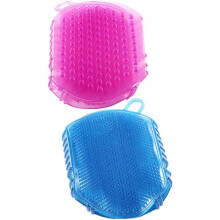 Skrubber för känsliga områden, loofah-handske med god elasticitet och anti-brott, utmärkt materialkvalitet, hållbar och robust,