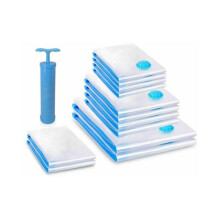 Organizador compacto para armário, sacos de armazenamento a vácuo reutilizáveis para roupas, cobertores e muito mais, com vedação