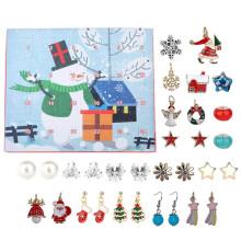 Christmas Ornaments Calendar Gift Box Set Diy Beaded Blind Box Christmas Gift