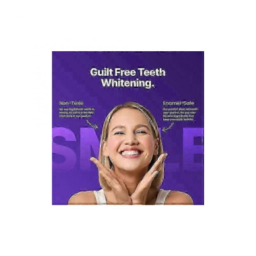Teeth Whitening Strips - 7-Day Treatment with Non-Slip, Dry Strip Technology 1