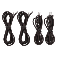 Recliner Replacement Elastic Cord Repair Tool for Zero Gravity Chair, Lounge Chair and Bungee Chair, 4 Pack Brown