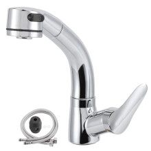 Vielseitige Waschtischarmatur, schlankes Design, problemlose Installation, Einhebelbedienung für einfache Handhabung, rost- und kr