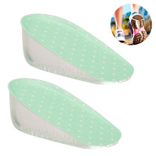 Elegante, aumento di altezza nascosto, elevazione interna invisibile, gel di silicone morbido traspirante, design con punti di mas