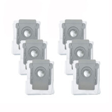 Sacos para aspirador de pó que oferecem armazenamento compacto e grande capacidade, descarte automático de sujeira e compatibilida