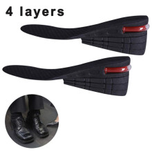Solette comode che aumentano l'altezza, elastomero sintetico traspirante, aumento di altezza invisibile di 3-7,5 cm, design univer