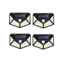 Luminárias solares de alta eficiência, fáceis de instalar, com modos de iluminação inteligentes e amplo ângulo de feixe para decor