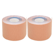 Latexvrije kinesiotape voor gewrichtsstabiliteit, 2 rollen professionele, waterdichte en elastische tape van klasse 5.