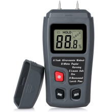 Digitale houtvochtmeter, snelle en nauwkeurige meting, compact, lichtgewicht, breed toepasbaar voor lekdetectie.
