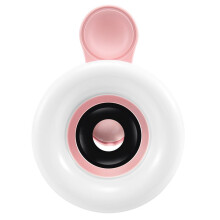 LED-Telefoonlens Selfie-Ringlicht Mobiele Telefoon-Invullicht HD Macro Dimbare Lamp Schoonheidsringlicht Rose Goud