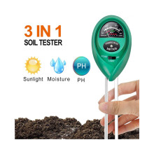 Bodem-pH-meter, vocht-licht-pH-testkit voor eenvoudig tuinieren, bevordert plantengroei.