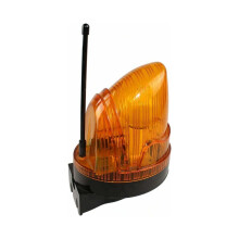 Luminária de portão LED universalmente compatível com função automática, fácil instalação com suporte de parede, design à prova d'