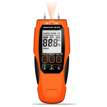 Alles-in-één vochtmeter voor zelfcontrole op schimmel, lekdetectie, vochtsensor voor brandhout en gipsplaatdetector.