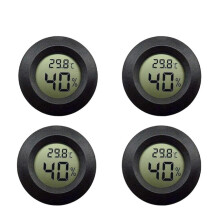 Digitalt LCD-display til indendørs og udendørs brug, mini hygrometertermometer med følsom sensor og bredt måleområde, perfekt til