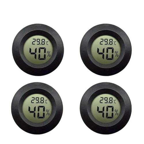 Ψηφιακή οθόνη LCD για εσωτερική και εξωτερική χρήση, μίνι υγρόμετρο θερμό