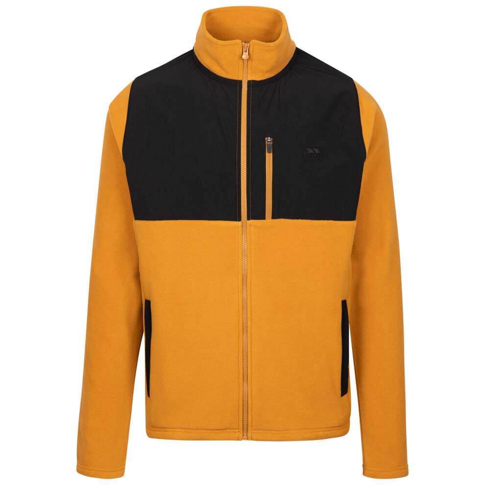 Trespass (L, Ginger) Mens Zip Fleece Airtrap At100 Falkenham Not,Specified