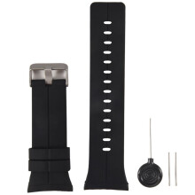 Bracelet de Remplacement en Silicone pour Montre Intelligente Spartan ULTRA Sport Noir