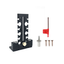 Electric Drill with Round Shank, Adjustable Dowel Maker 7-18 mm, Jigs, Wood Drill, Dowel Milling, Round Shank