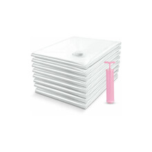 Sacos de armazenamento que economizam espaço, bomba elétrica para remoção rápida e fácil do ar, sacos de compressão a vácuo em fil