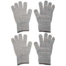 2 Pairs Cut Resistant Gloves Food Grade Level 5 Hand Protection,Kitchen Cut Gloves for Oyster Shucking(Medium)