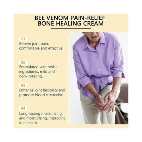 (3pcs) bee venom joint cream for back knee hands neck feet 2