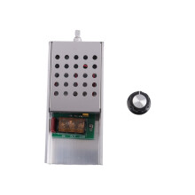 AC 220V 6000W SCR Voltage Regulator Controller Electronic Dimmer Thermostat Speed Regulation Mold with Case