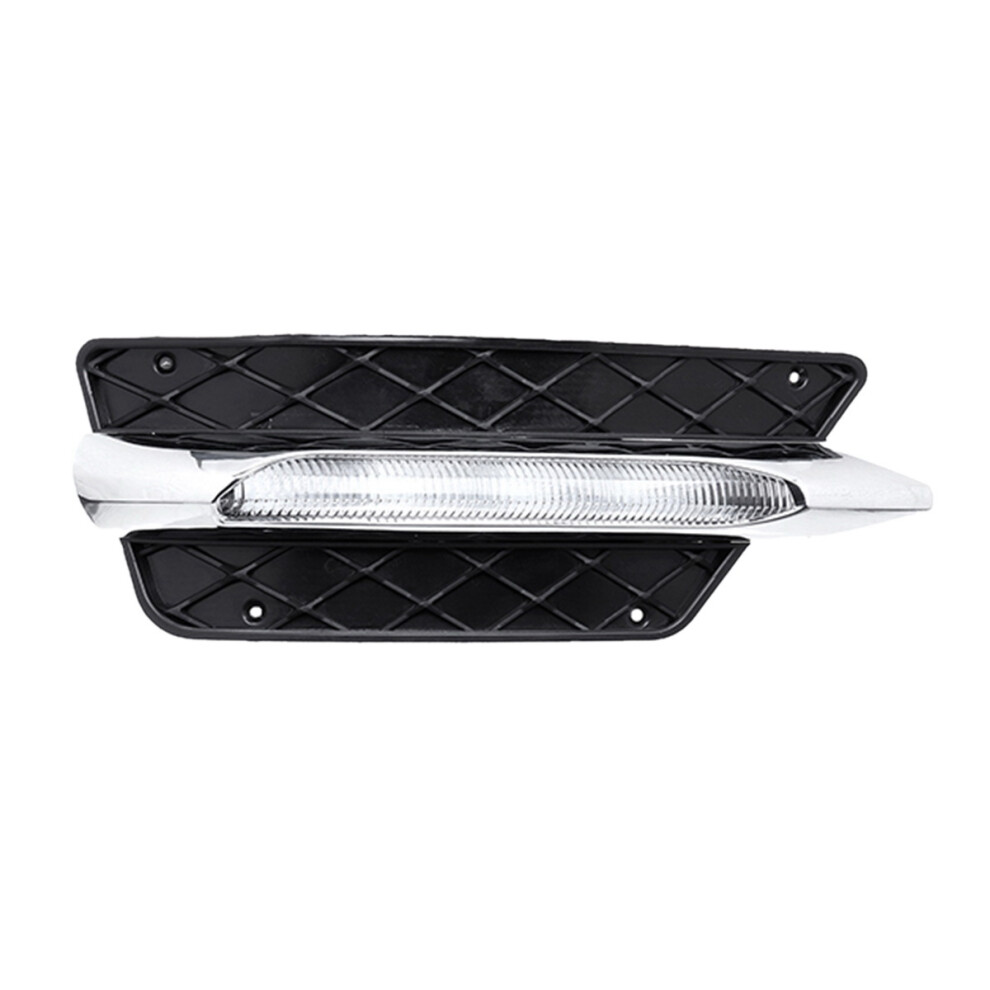 Drl Front Bumper Grill Molding Led Fog Daytime Running Fog Lamp For For W204 C-Class 2012-14 Right Light 6033509290591