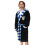 Harry Potter (Medium) Harry Potter Hooded Bathrobe (Unisex Black) 1