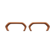 Car Rear Fog Lamp Frame Fog Light Eyebrow Trim Sticker for Forester 2025 Car Exterior Accessories,C